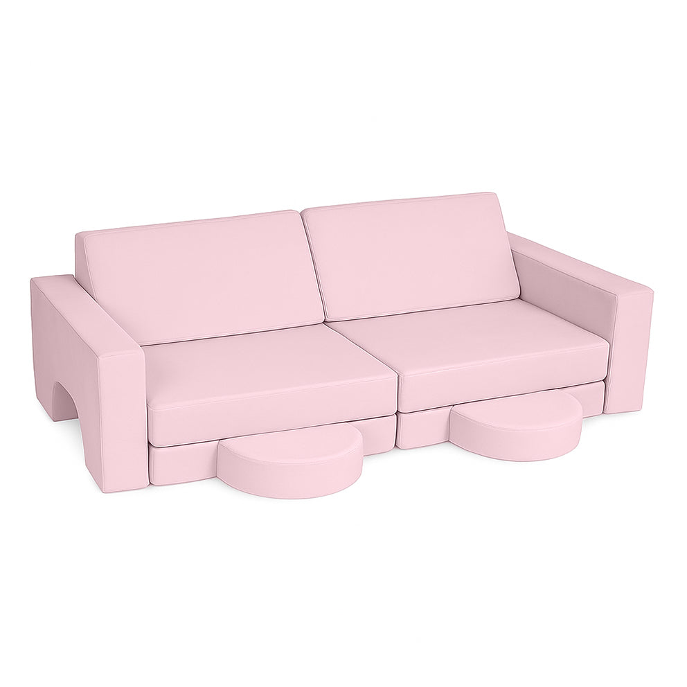 10-Piece Modular Kids Couch – Convertible Play Sofa