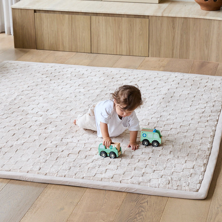 Cloud 9 Comfort Play Mat – Checkered (3.5cm Thick)