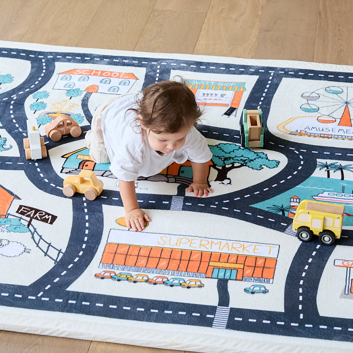 Cloud 9 Comfort Play Mat – Patterned (3.5cm Thick)