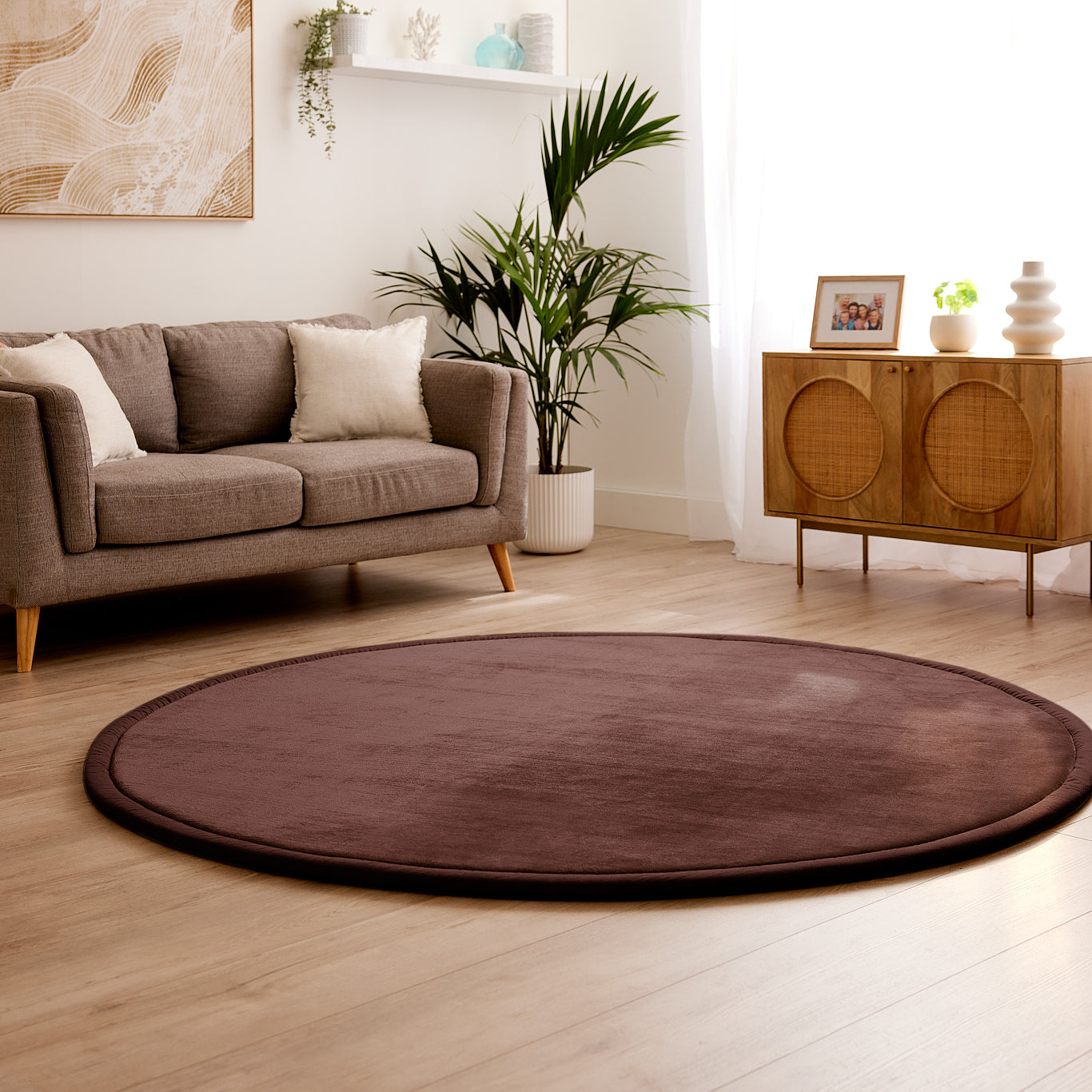 Cloud 9 Comfort Play Mat – Round (3.5cm Thick)