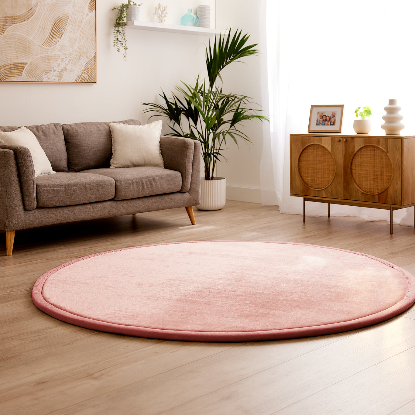 Cloud 9 Comfort Play Mat – Round (3.5cm Thick)
