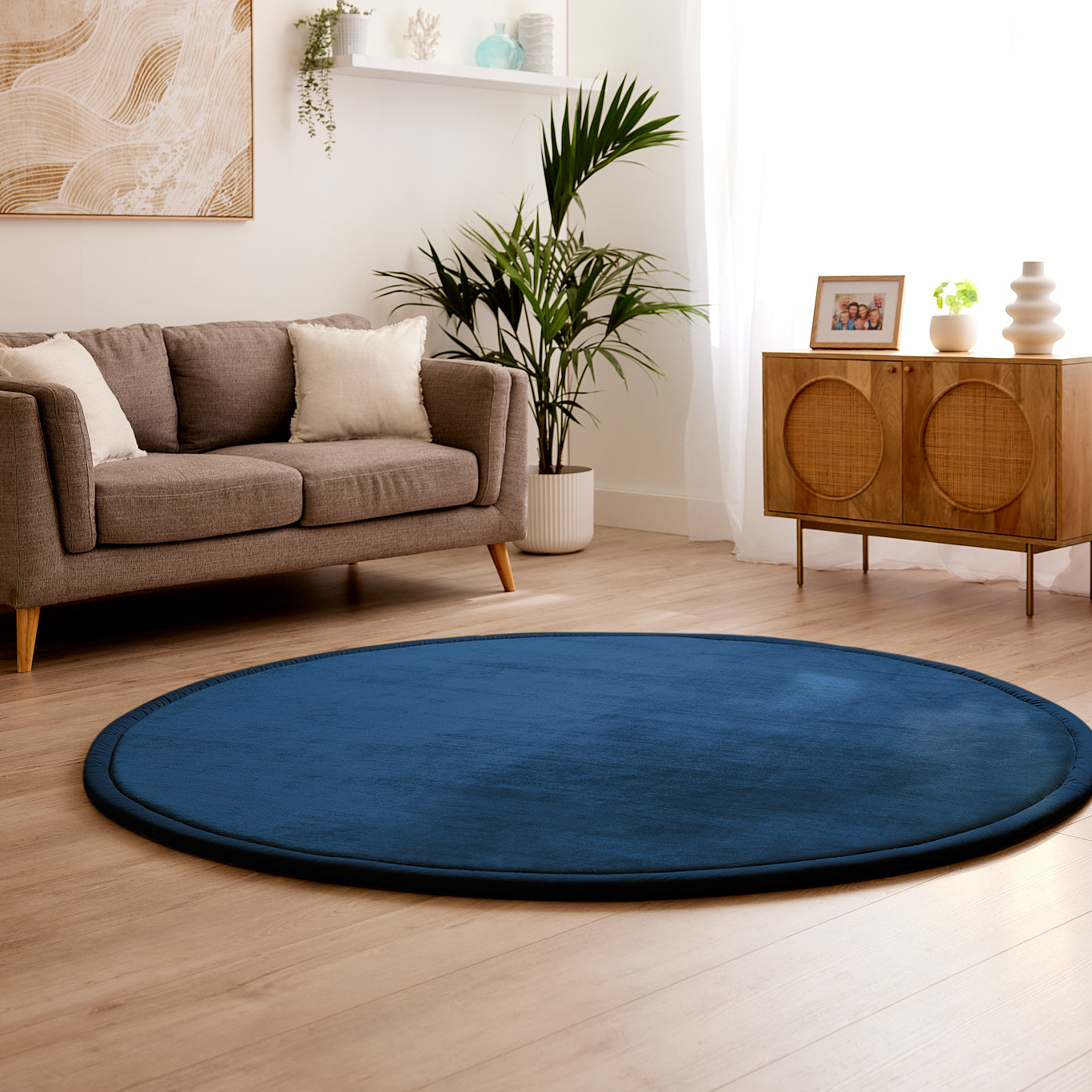 Cloud 9 Comfort Play Mat – Round (3.5cm Thick)