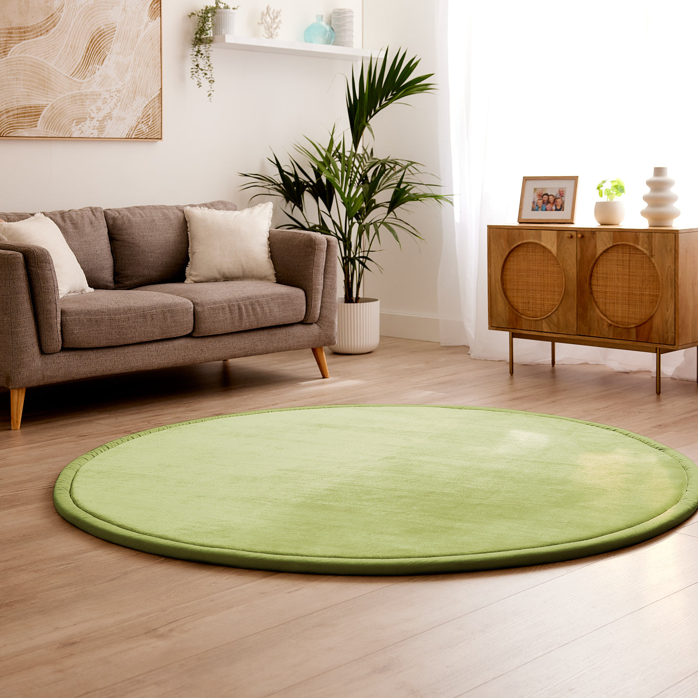 Cloud 9 Comfort Play Mat – Round (3.5cm Thick)