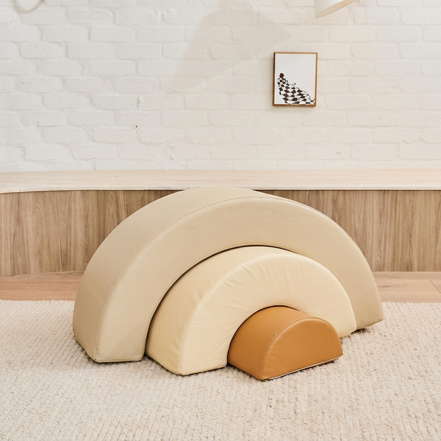 Rainbow Stacking Soft Play Set