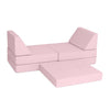 10-Piece Modular Kids Couch – Convertible Play Sofa