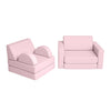 10-Piece Modular Kids Couch – Convertible Play Sofa
