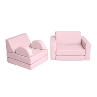 10-Piece Modular Kids Couch – Convertible Play Sofa