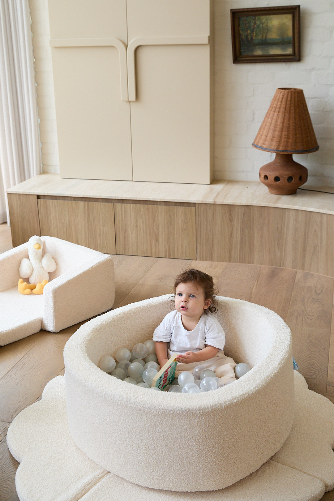 Bouclé Ball Pit (200 BPA-Free Balls)