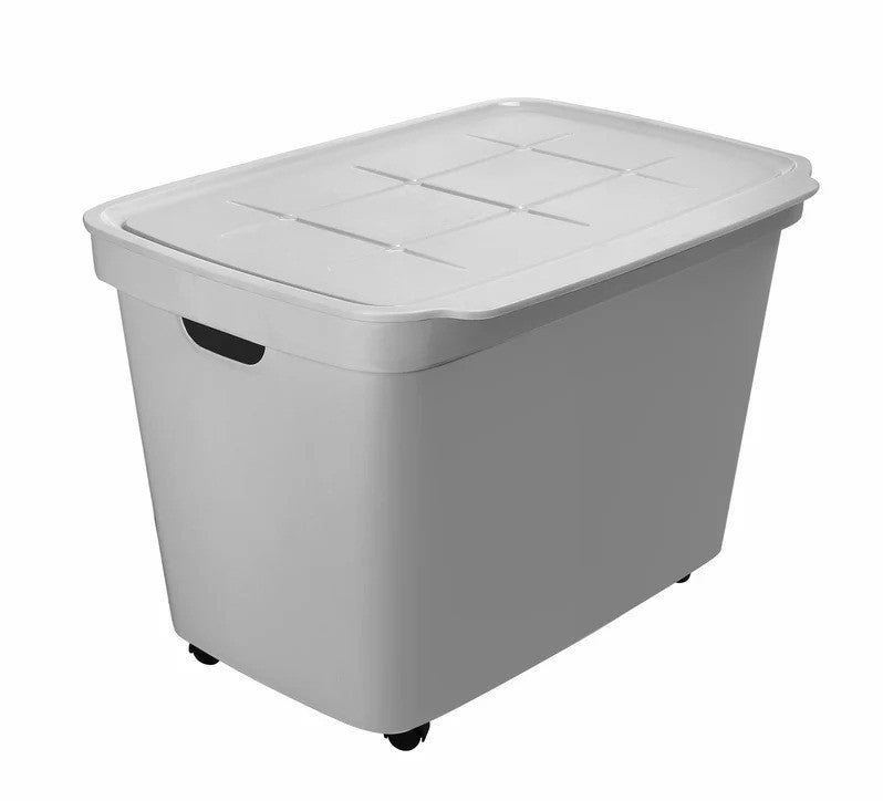 80L Rolling Storage Bin