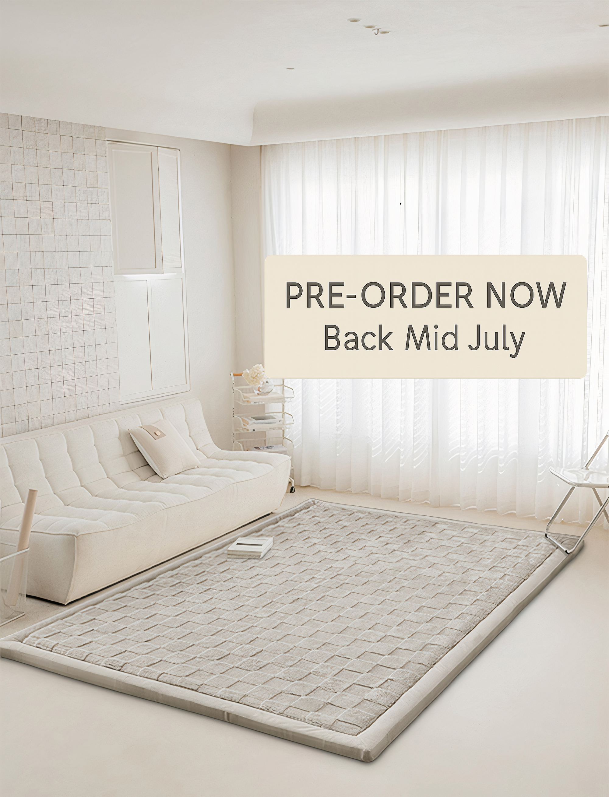 Cloud Comfort Mat - With Patterns - (3.5cm Thick)