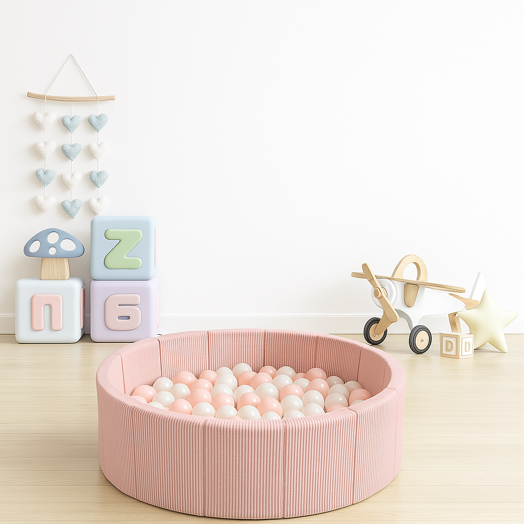 Foldable Ball Pit 150 Balls - Corduroy